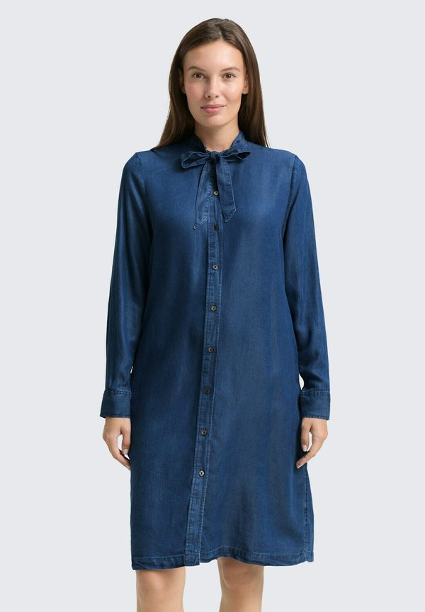 TOM TAILOR Denim dress - blue denim dark wash
