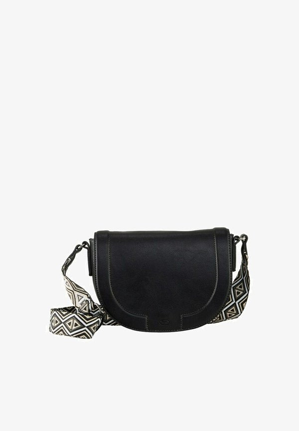 TOM TAILOR NANI SADDLE BAG - Cross body bag - schwarz black
