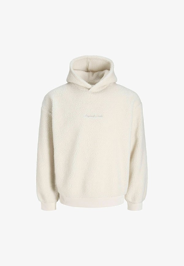 Jack & Jones Fleece sweat Fleece sweat - Hoodie - oatmeal