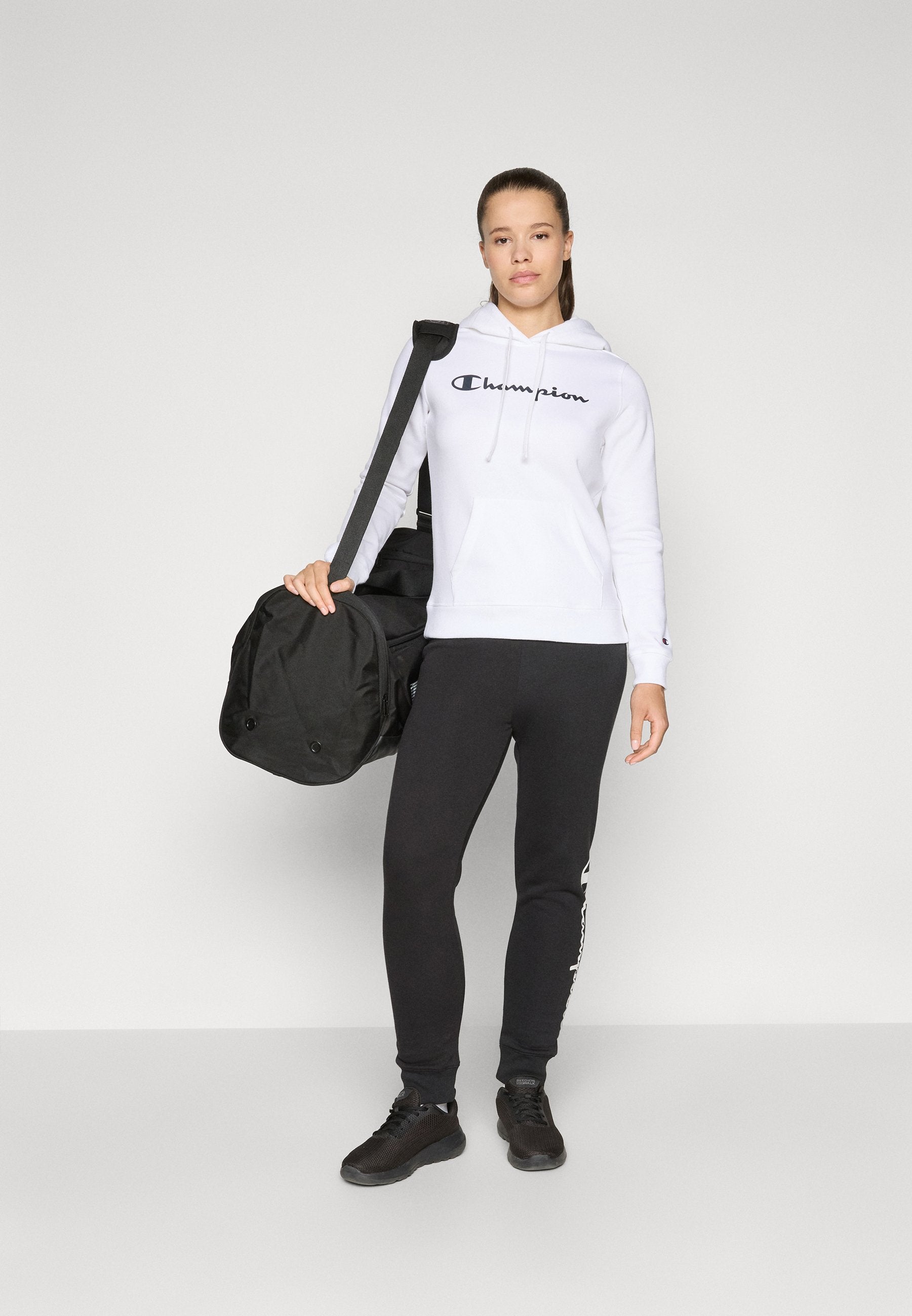 Champion BASICS HOODIE LARGE LOGO
