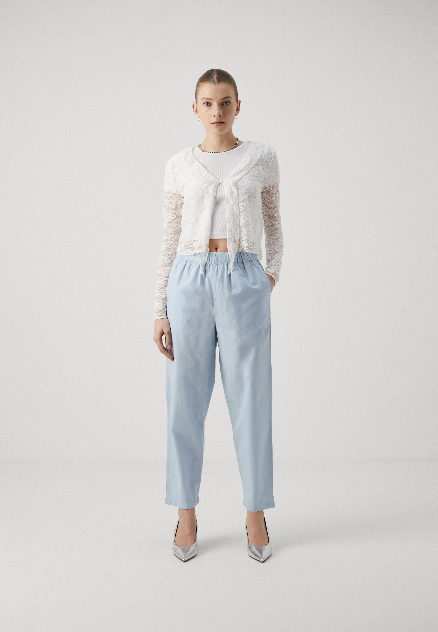 Pieces PCSLATE V NECK CARDIGAN
