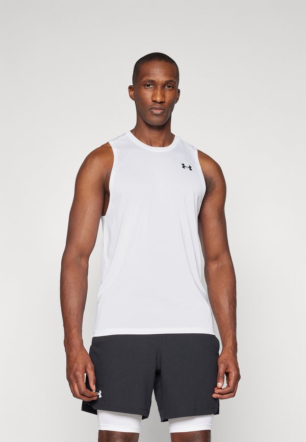 Under Armour TANK - Top - white/black