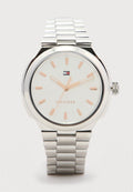 Tommy Hilfiger GEORGIA UNISEX - Watch - silver-coloured