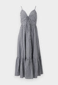 MICHAEL Michael Kors GINGHAM MIDI DRESS