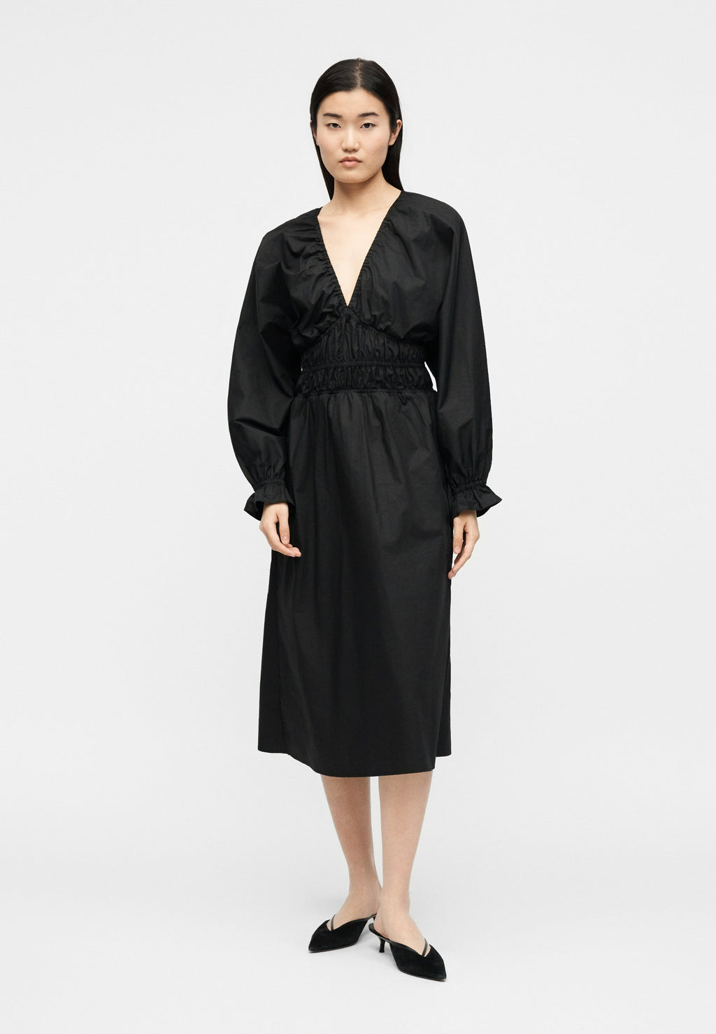 DESIGNERS REMIX CLAIRE SLEEVE DRESS