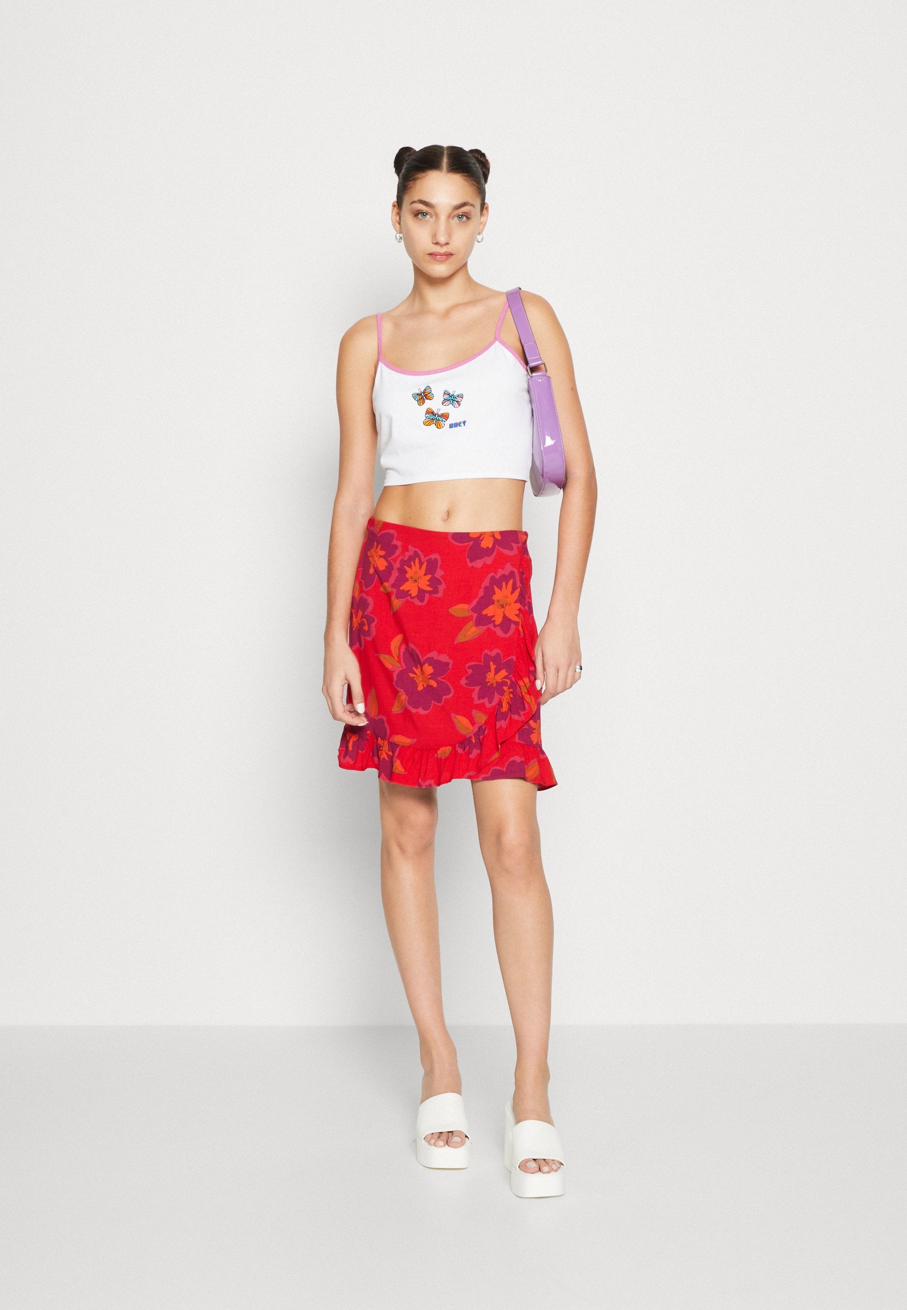 VILA VINAJA SHORT WRAP SKIRT