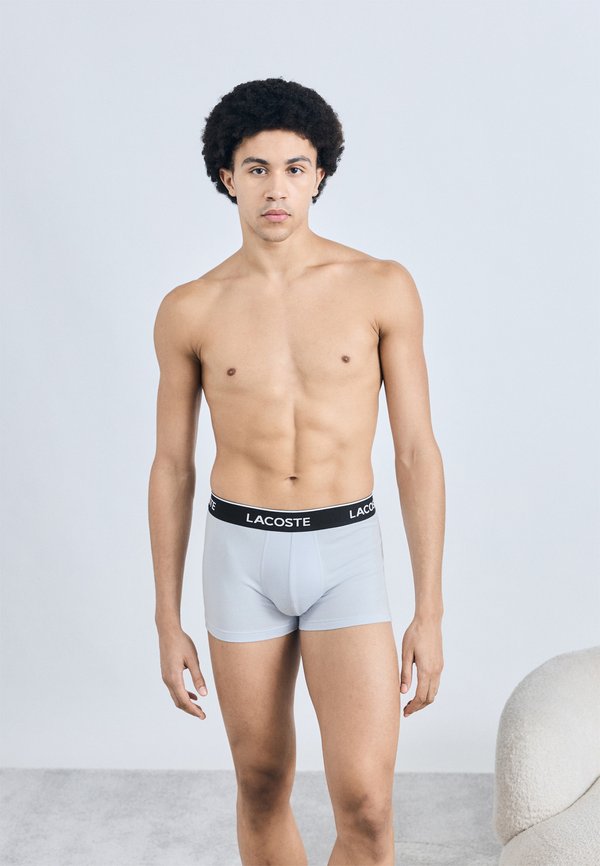 Lacoste COURTS 3 PACK - Trunks - green/dark blue/light blue