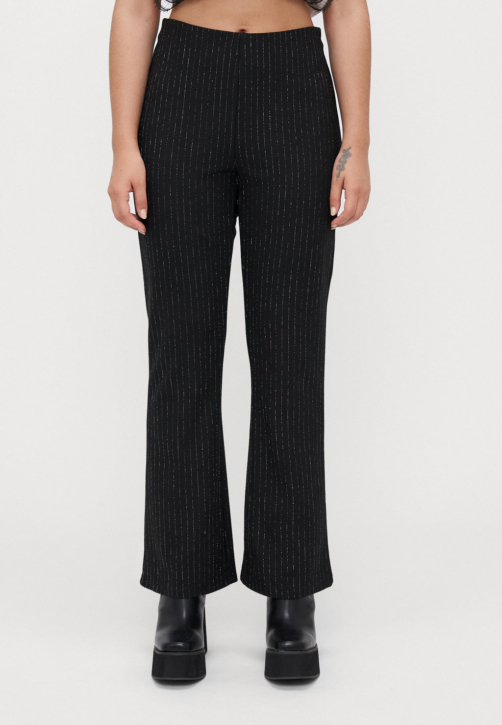 ONLLISA SHINE PINSTRIPE FLARED Media 3