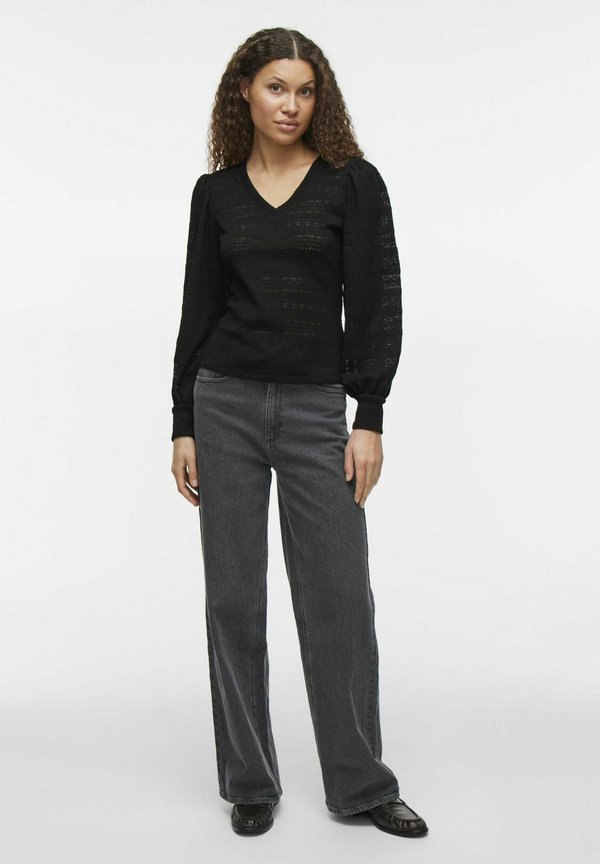 VILA Long sleeved V-neck