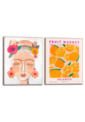 Orange Wallz HAPPY ORANGES 2 PACK
