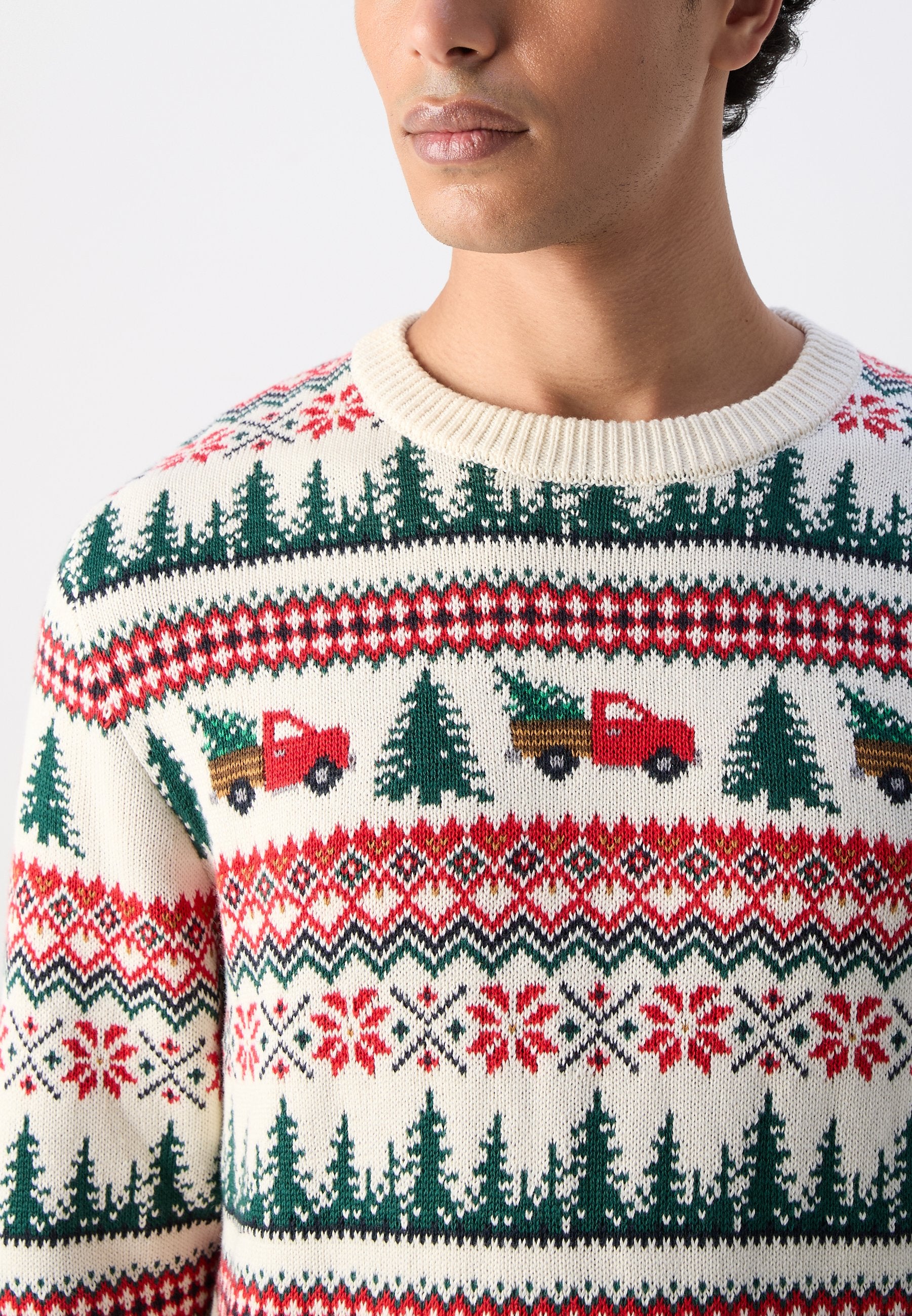 WINTER VILLAGE O NECK SWEATER Media 8