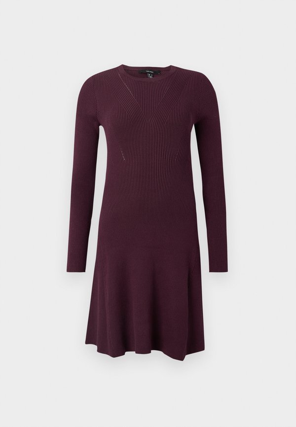 Vero Moda VMJUNO O NECK SKATER DRESS - Jumper dress - winetasting