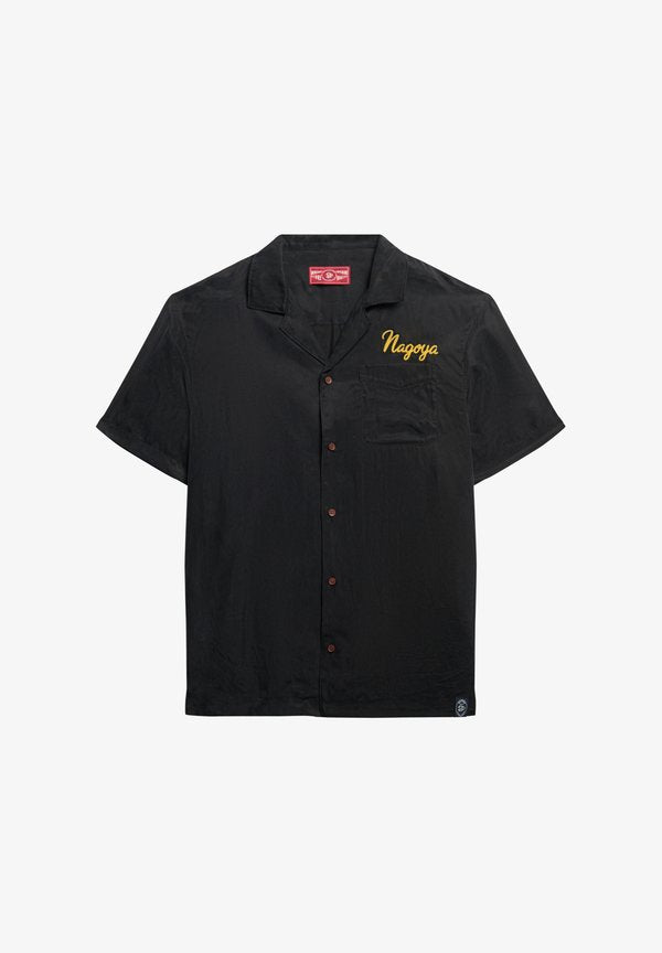 Superdry & Co MERCHANT SUIKA - Shirt - meteorite black
