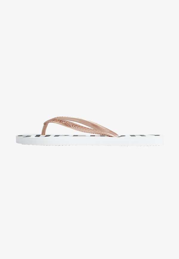 Superdry & Co CODE CORE - Pool shoes - optic metallic rose
