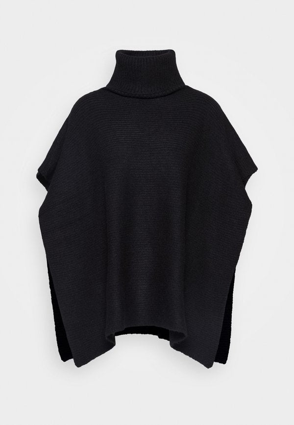 ONLY Poncho towel ONLLOVISA Poncho - Cape - black