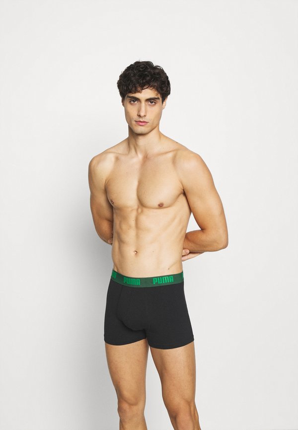 Puma HERITAGE STRIPE 2 PACK - Trunks - green