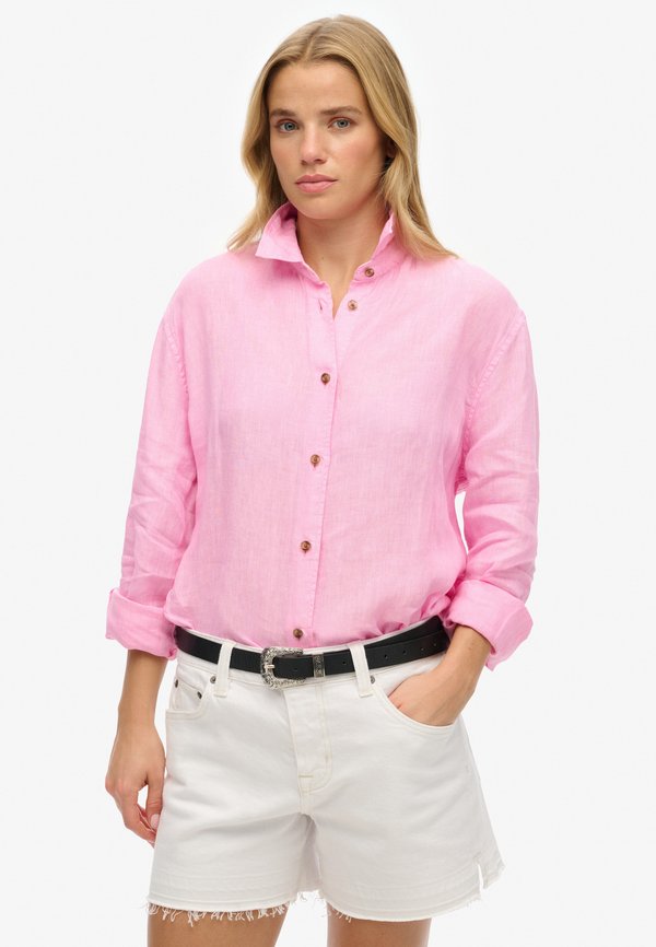 Superdry & Co CASUAL BOYFRIEND  - Button-down blouse - coastal pink