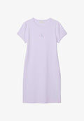 Calvin Klein Jeans MONOLOGO DRESS - Jersey dress - island lilac