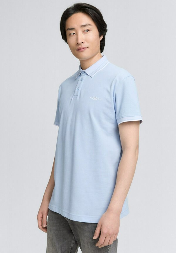 TOM TAILOR Polo shirt - light metal blue