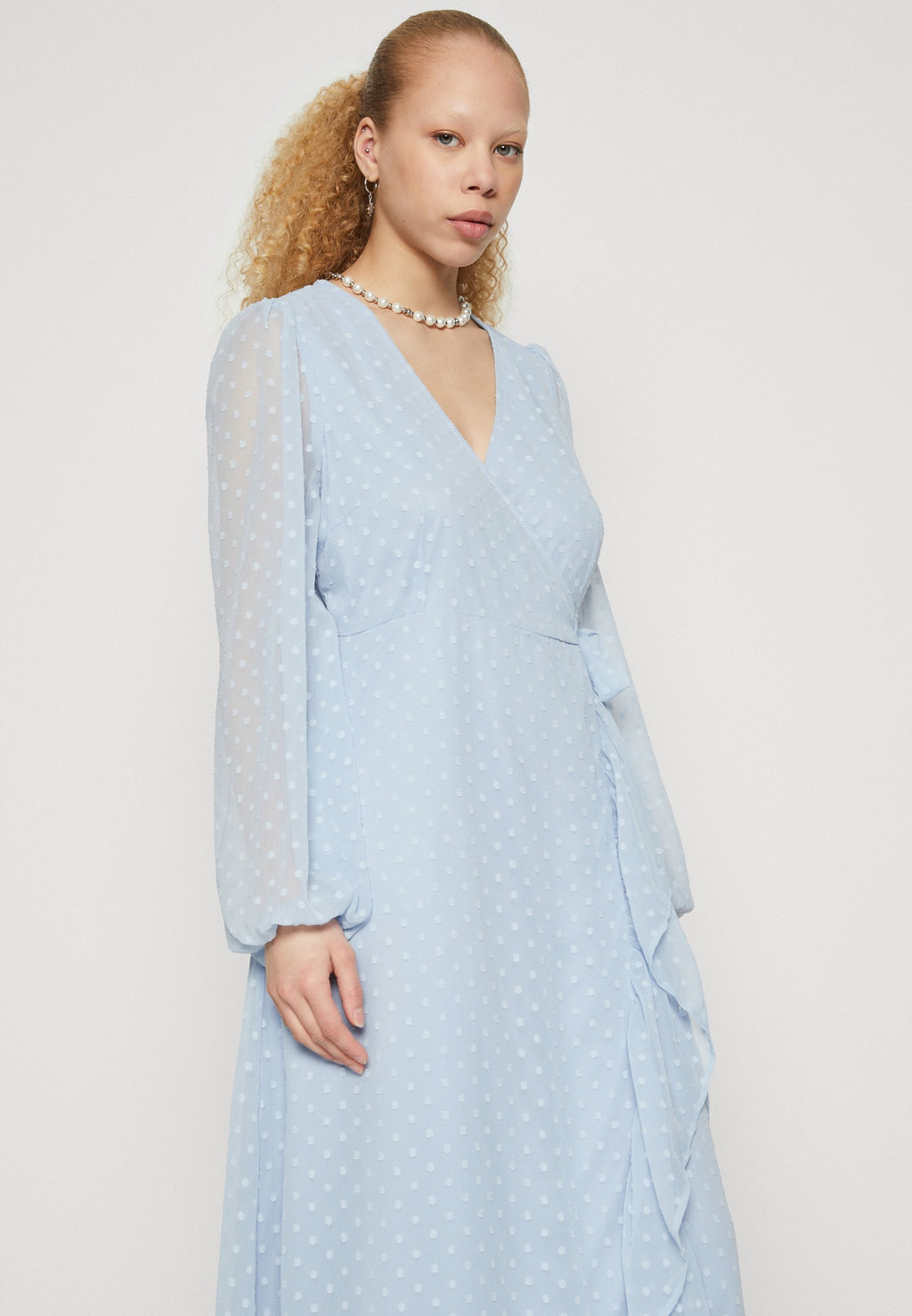 VILA VIEDEE ANKLE WRAP DRESS