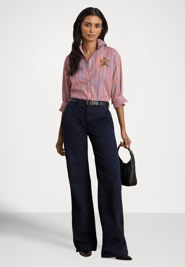 Lauren Ralph Lauren RELAXED FIT STRIPED BROADCLOTH SHIRT