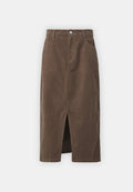 ONLY ONLMOXIE SLIT SKIRT - Pencil skirt - coffee quartz
