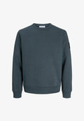 Jack & Jones JJCLEVELAND CREW NECK - Sweatshirt - turbulence