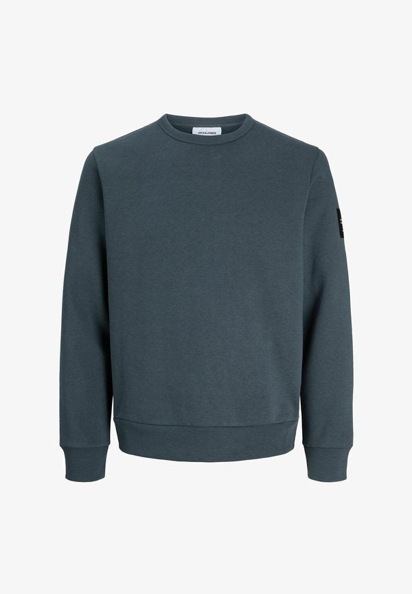Jack & Jones JJCLEVELAND CREW NECK - Sweatshirt - turbulence