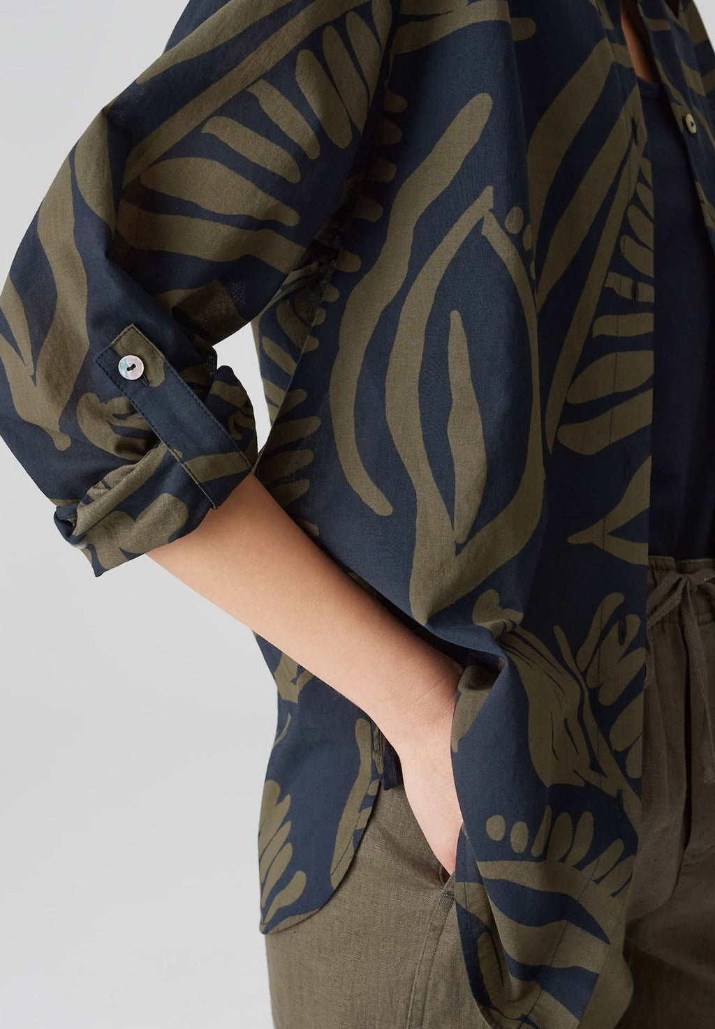 OPUS LOOSE FIT TWO TONE PRINT