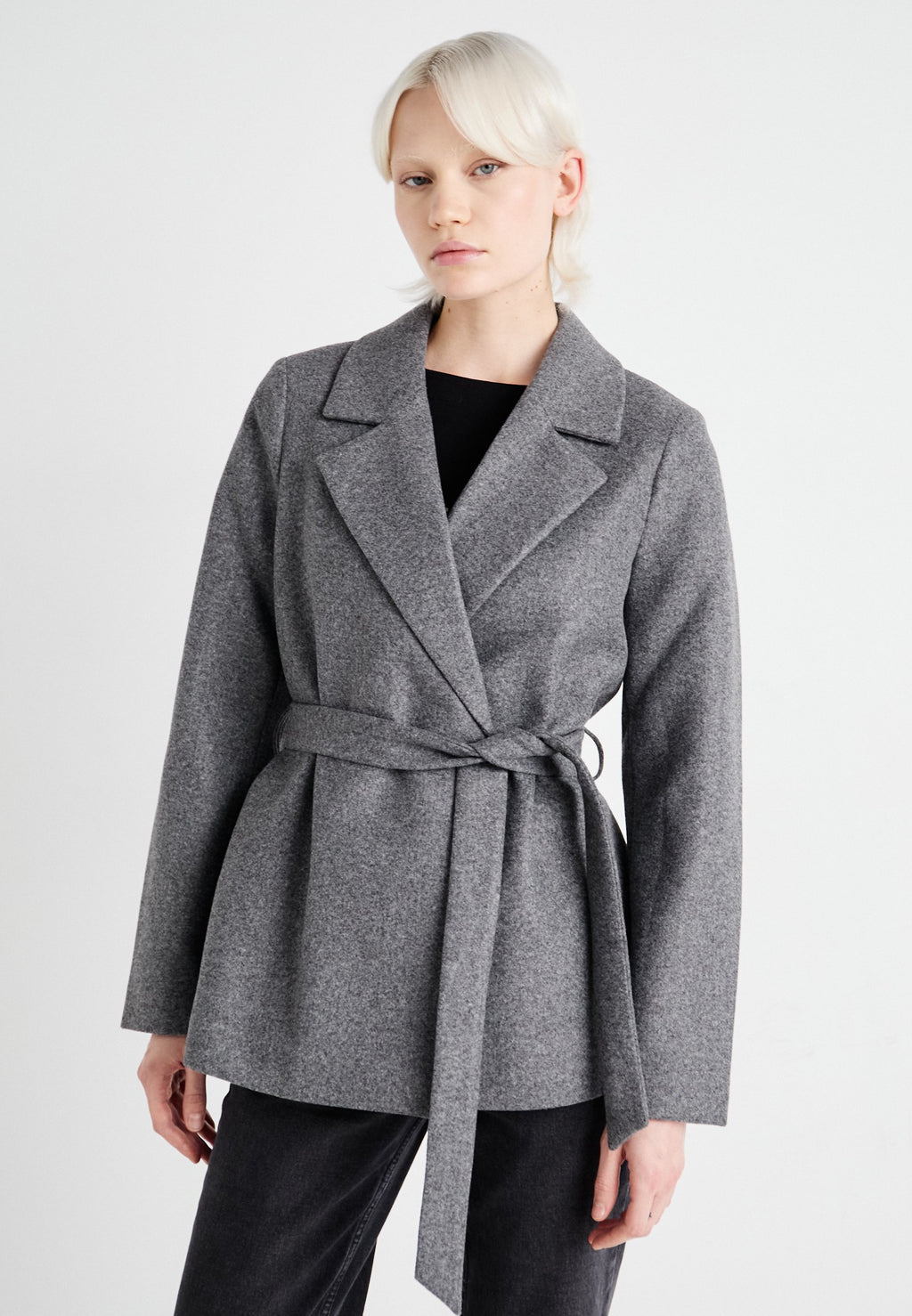 ONLY ONLALVILDA LIFE SHORT WRAP COAT