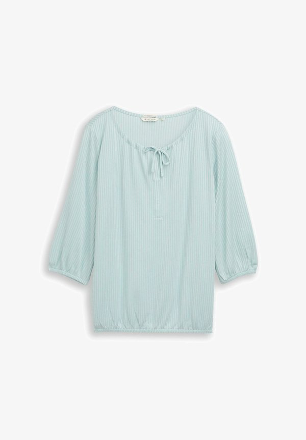 TOM TAILOR PLUS SIZE - MIT STREIFENMUSTER - Blouse - blue haze stripe