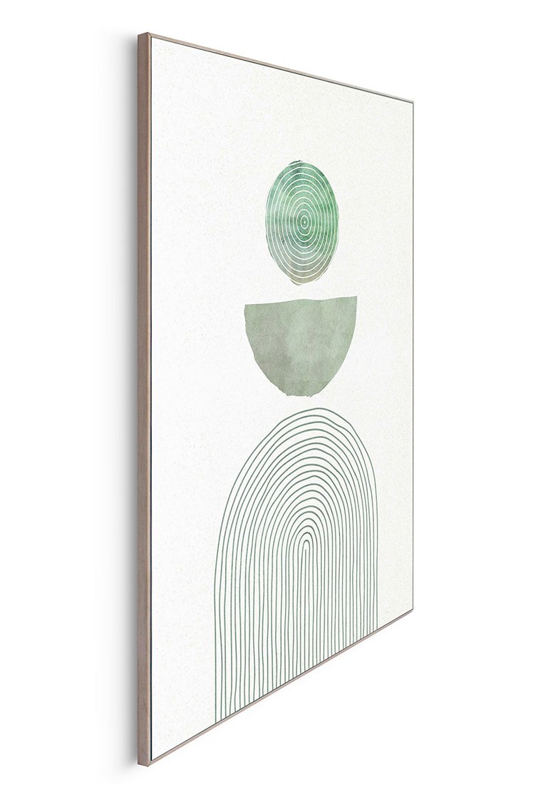 Orange Wallz GREEN ABSTRACT 2 PACK