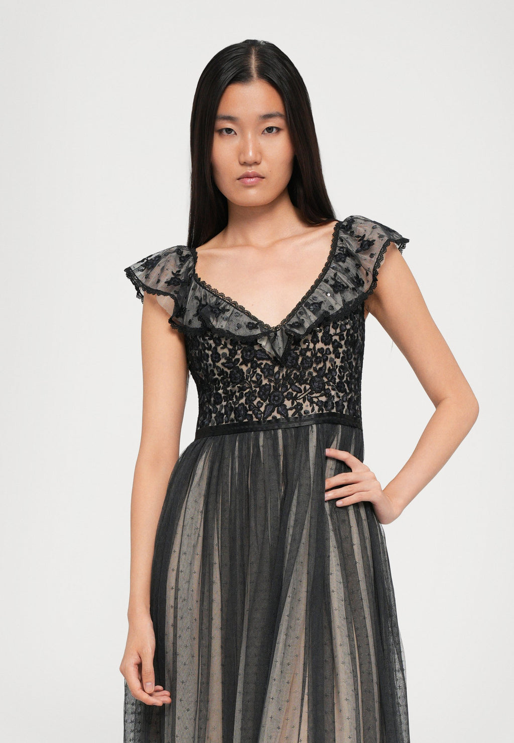Needle & Thread ADELINE BODICE ANKLE GOWN