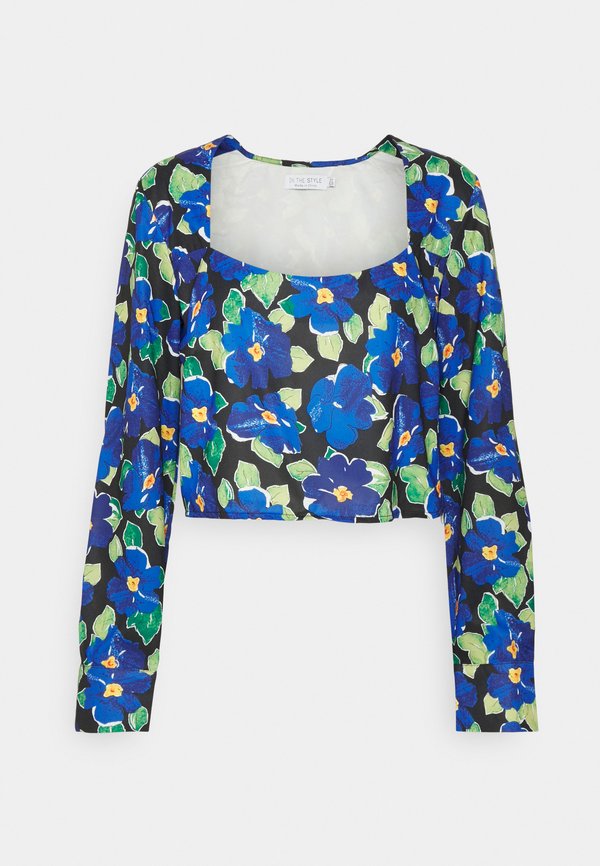 IN THE STYLE TERRIE MCEVOY SQUARE NECK CROP TOP