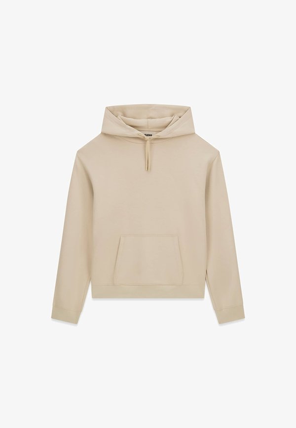 Guess SWEATSHIRT MIT SEITENSTREIFEN - Hoodie - beige