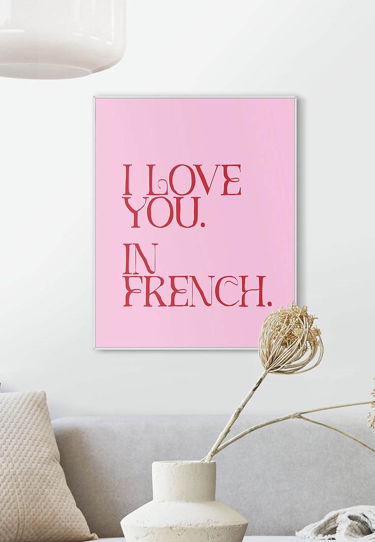 Orange Wallz LOVE YOU IN FRENCH