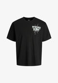 Jack & Jones T- - Print T-shirt - black