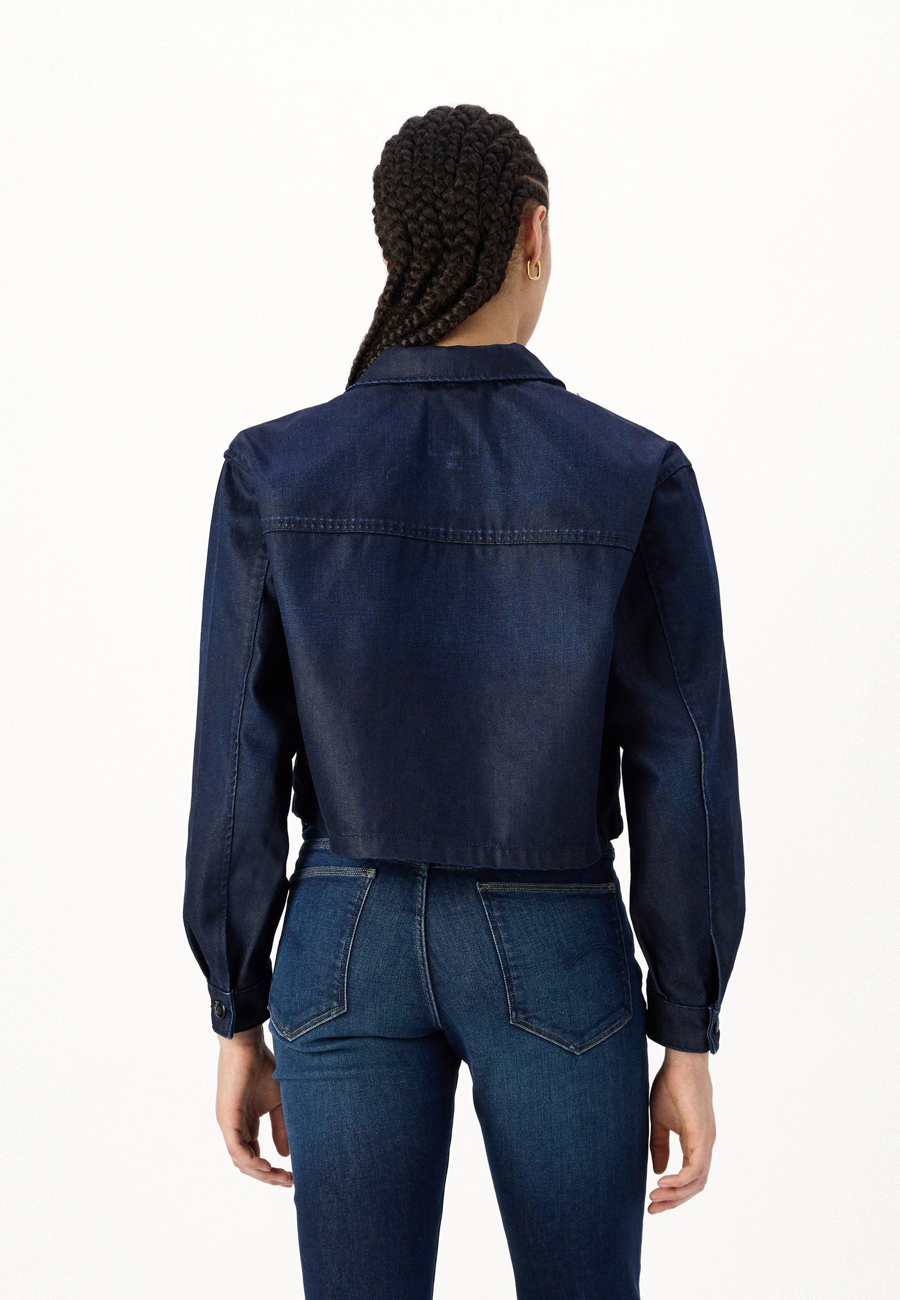 CROPPED PEACOAT JACKET  Media 4