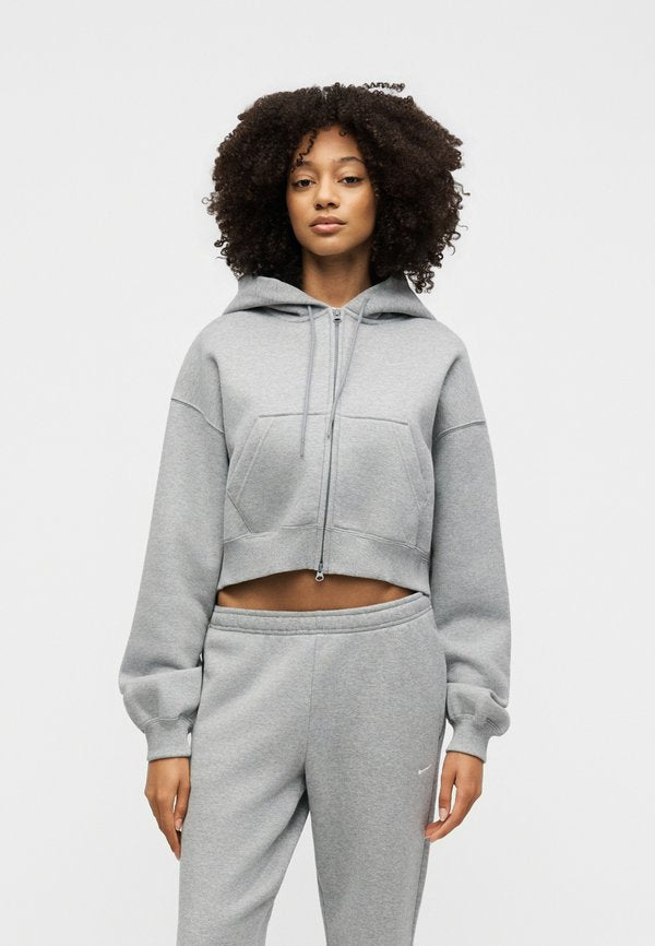 Nike Sportswear Zip-up sweatshirt - grey heather/sail