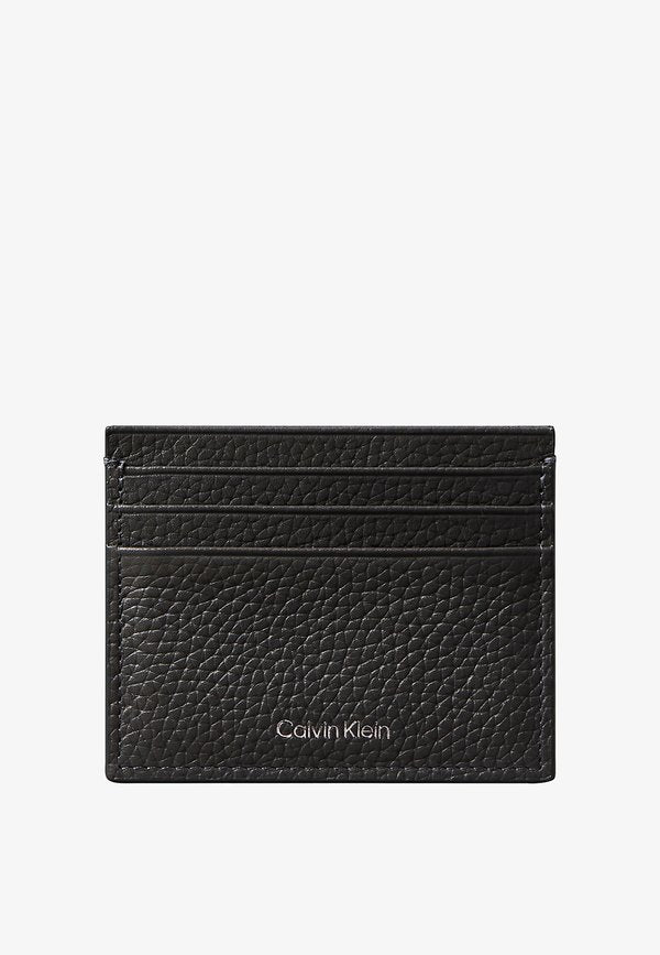 Calvin Klein FOIL EMBOSS - Wallet - ck charcoal
