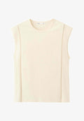 Mango ADULT - Print T-shirt - off-white