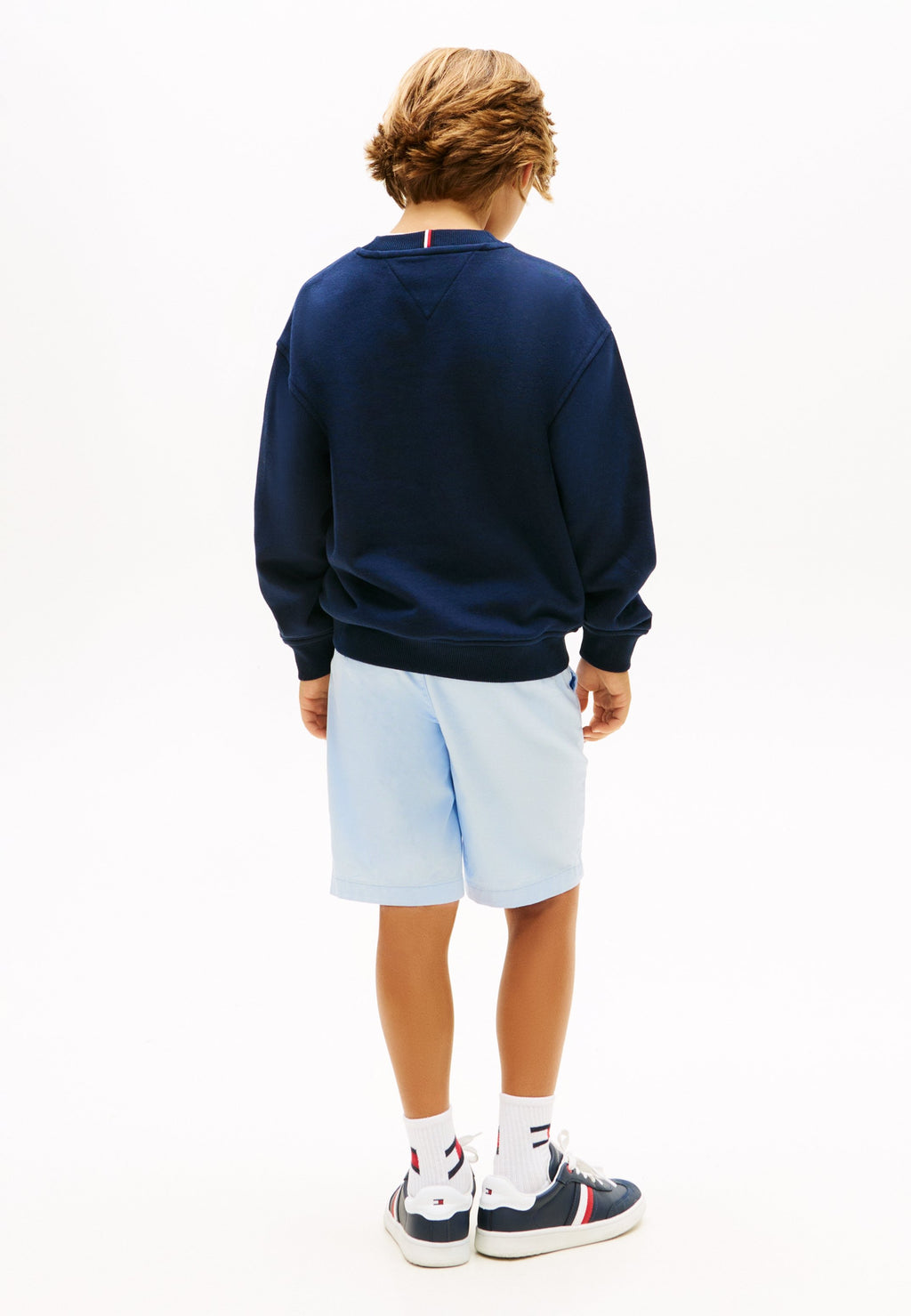 LOGO EMBROIDERY TERRY CREW NECK SWEATSHIRT Media 4