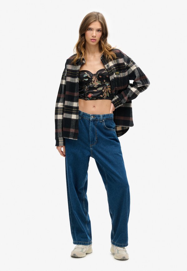 Superdry & Co BROCADE CROP CORSET