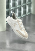 Calvin Klein Trainers - dark ecru/bright white/iron gate