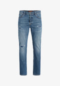 Jack & Jones Tapered fit JJIMIKE JJORIGINAL CJ 138 SN - Slim fit jeans - azul vaquero