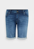 Jack & Jones Denim Plus Size Regular Fit - Denim shorts - blue denim