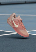 Nike Performance SABRINA 3 UNISEX - Basketball shoes - pink oxford/coconut milk/red stardust