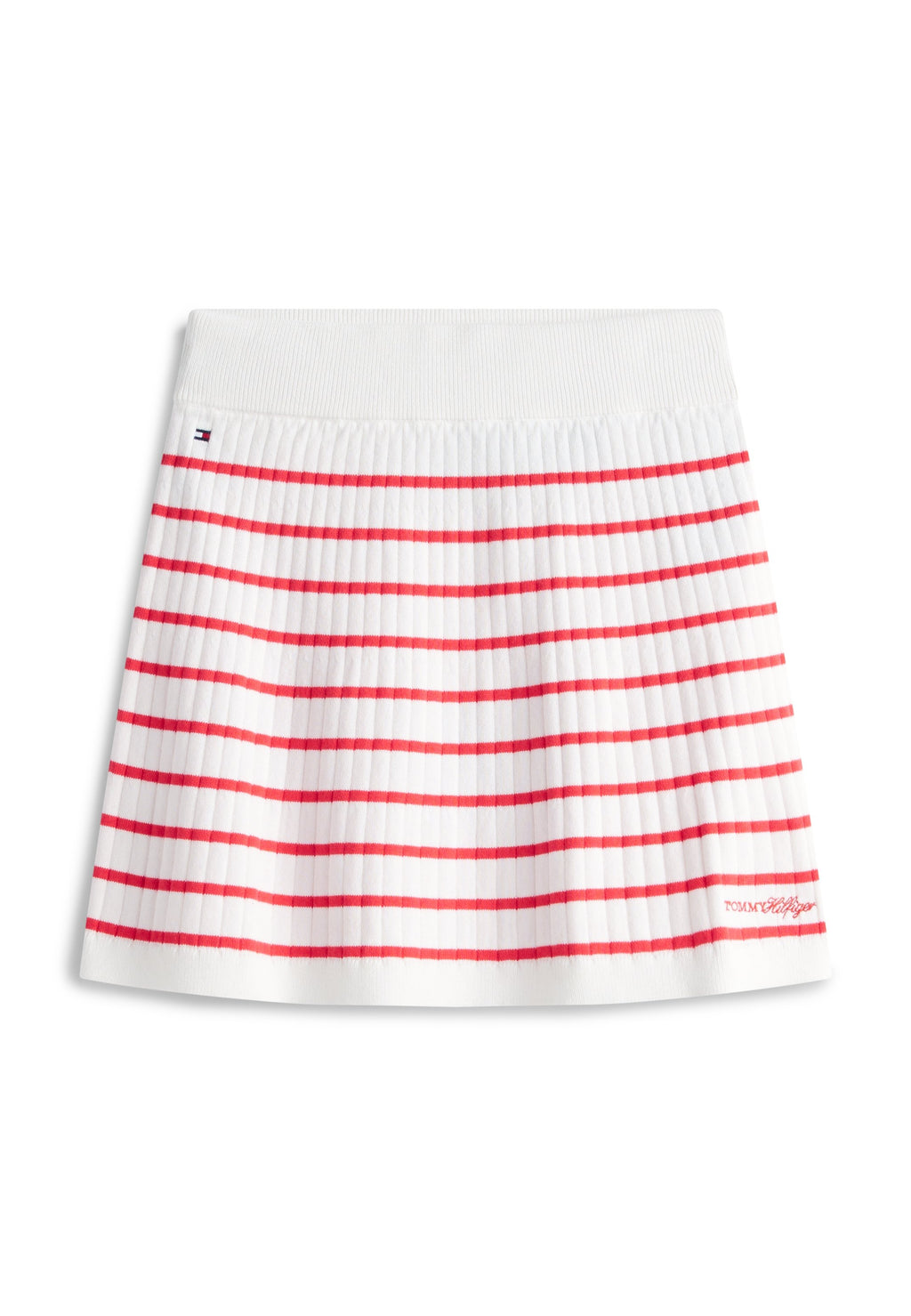 LOGO EMBROIDERY RIB-KNIT SKIRT Media 1