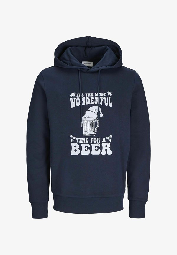 Jack & Jones X-mas - Hoodie - sky captain