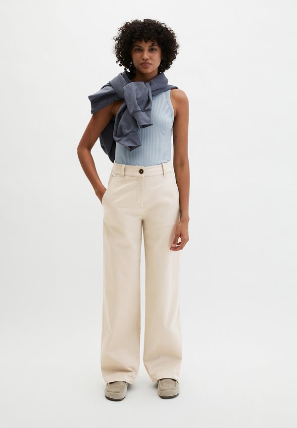 Marc O'Polo STRAIGHT LEG TAILORED WAISTBAND FRENCH POCKETS WELT POCKETS
